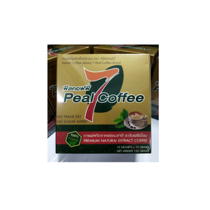 Peal Instant Coffee Food And Beverage 10 Sachets * 15 Grams Premium Grade Quality Products From Thailand