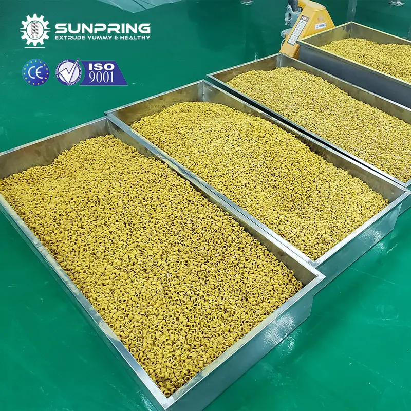 Macchina per cereali per la colazione linea di produzione di Corn Flakes SUNPRING