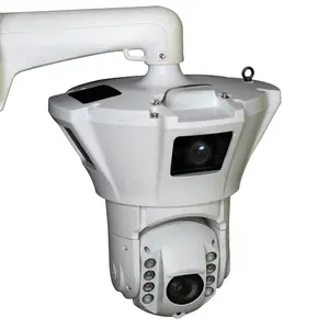 CCTV 방수 전체보기 얼굴 감지 파노라마 보안 PTZ 카메라