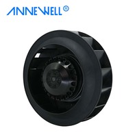 Turbo moteur 190mm 220V 380V 2500 tr/min moteur à courant alternatif haute pression haute Cfm arrière incurvé turbine centrifuge ventilateur radial