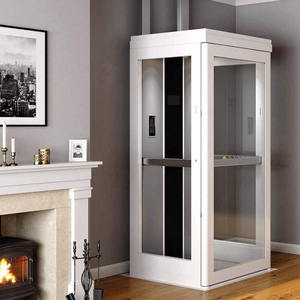 Eenvoudige installatie 4 verdiepingen 400kg Schachtloze Tractie Platformlift Huisliften - Product Image 1