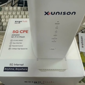 XUNISON 5G CPE Exigo Hub D50 WiFi 6 AX5400 Modem 5G 4G LTE Mesh Wi-Fi Openwrt Routeur avec emplacement pour carte SIM - Product Image 2