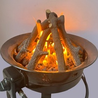 Kayu Bakar Keramik Tahan Api, Kayu Bakar, Kayu Api Unggun, Kayu Bakar Gas Dekoratif