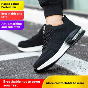 <span class=keywords><strong>Outlet</strong></span> di fabbrica scarpe di sicurezza sportive all'ingrosso <span class=keywords><strong>Online</strong></span> Stock punta in acciaio comode scarpe da ginnastica alla moda per gli uomini - Product Image 3