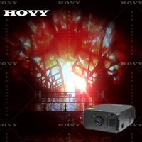 Fontaine d'eau dansante du parc national HOVY, écran d'eau, projection laser, projecteur LCD, affichage HDMI/3,5 mm, télécommande