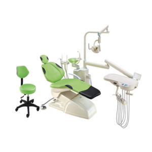 Hospital Grade CE ISO Certified Multi-Function Electric <strong>Dental</strong> <strong>Chair</strong> <strong>Unit</strong> with Electric Handpiece and LED Curing Light - Product Image 1