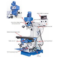 Chinesischer Hersteller Vertikale und Horizontale Bohr- und Fräsmaschine Universalfräsmaschine Preis ZX6350ZR