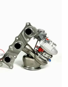 AUFERAY Billet Wheel Twin <span class=keywords><strong>Turbo</strong></span> 19T TD04 Nuevo turbocompresor de accionamiento derecho para <span class=keywords><strong>BMW</strong></span> 135i 335i N54 3.0L Números de pieza 4913107000 - Product Image 6