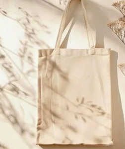 Bolsa de Lona de Algodón Personalizable al por Mayor con Patrón de Letras y Correa para el Hombro, Lista para Enviar, para Compras y DIY - Product Image 2