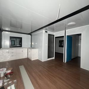 Maison préfabriquée pliable à bon <span class=keywords><strong>prix</strong></span>, 20 pieds, 40 pieds, 2 étages, maison préfabriquée de luxe, 2 étages, 40 pieds, maisons conteneurs extensibles, maison conteneur - Product Image 4