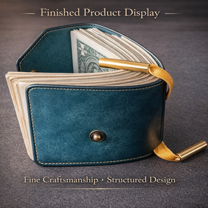 <span class=keywords><strong>Portafoglio</strong></span> Sottile di Lusso in <span class=keywords><strong>Pelle</strong></span> Vintage con Protezione RFID, Chiusura Magnetica, Facile Accesso alle Banconote, <span class=keywords><strong>Grande</strong></span> Capacità, Portatile, Unisex, Design Unico - Product Image 2