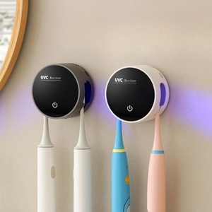 Toothbrush Sterilizer 60 ° C Hot air Drying Toothbrush Antibacterial Disinfection Toothbrush Holder - Product Image 1