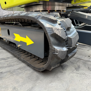 <span class=keywords><strong>Mini</strong></span>-<span class=keywords><strong>pelle</strong></span> compacte VONTOP, excavatrice sur chenilles, diesel, hydraulique, avec attelage et châssis rétractable - Product Image 6