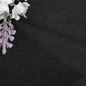 Venta al por mayor 59% <span class=keywords><strong>Nylon</strong></span> 41% Spandex tejido liso Color negro traje de baño tela en stock - Product Image 3