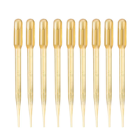 Pipettes Pasteur de transfert de laboratoire jetables en plastique de 0,2/0,5/1/2/3/5/10 ml – Compte-gouttes en polyéthylène