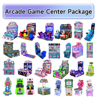 Machine de jeu d'arcade commerciale d'intérieur, appareil de divertissement à monnayeur avec système anglais et couleur personnalisable