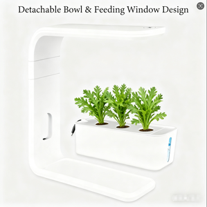 Modern Home Smart Herb Garden Hydroponic Growth System <strong>Selfwatering</strong> Flower Pot Hydroponics System Indoor Smart Indoor Garden - Product Image 3