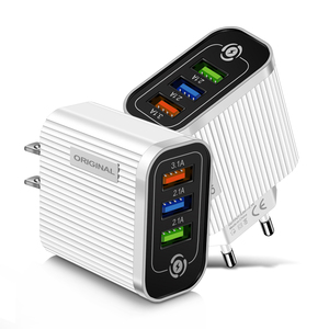 <span class=keywords><strong>Chargeur</strong></span> mural USB numérique Ilepo <span class=keywords><strong>30W</strong></span> à 3 ports avec affichage numérique, compatible QC3.0 et PD pour une charge rapide pour <span class=keywords><strong>13</strong></span> Pro Max - Product Image 6