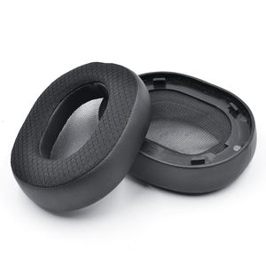 Oreillettes en tissu de mousse de similicuir Defean pour <span class=keywords><strong>Plantronics</strong></span> RIG 500 <span class=keywords><strong>PRO</strong></span> HX casque de jeu filaire oreillettes pour casque - Product Image 1