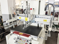 Máquina de serigrafía vertical plana multifuncional de gran oferta semiautomática UTSP4060 para caja de plástico, placa de plástico, Acrílico