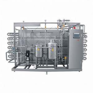 0,5-10T/H plaattype pasteurisator voor melk, vruchtensap en thee dranken sterilisatie apparatuur - Product Image 1