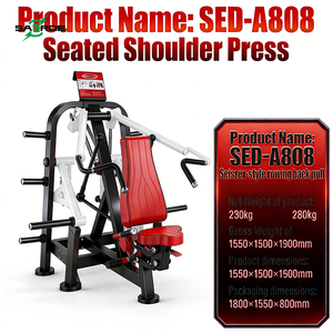 SAERDE Équipement de musculation professionnel à charge libre pour presse pectorale large / Équipement d'entraînement de force - Product Image 3