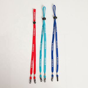 Custom logo Heat Transfer Printing Nylon <b>Polyester</b> <b>Lanyard</b> for Work Permit Brand Mobile Phones - Product Image 6