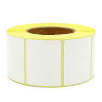 Rouleau d'étiquettes en papier thermique sans BPA, 1000 pièces, autocollantes écologiques, 30x20mm