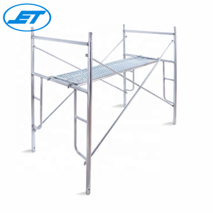 Échafaudage de façade en acier pour travaux de construction, type H, avec échelle traversante, à vendre - Product Image 1