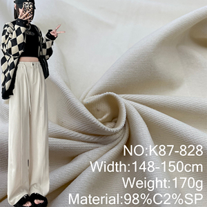 Kain korduroi <span class=keywords><strong>28w</strong></span> kain korduroi 100% katun padat rajutan kain korduroi untuk garmen - Product Image 2