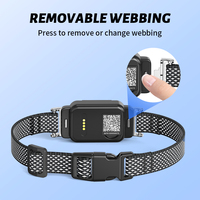 Traceur GPS intelligent pour animaux de compagnie OEM ODM avec surveillance de la santé, localisation en temps réel 4G WiFi, collier étanche anti-perte avec clôture virtuelle
