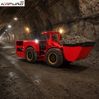 L'équipement d'extraction d'or de a l'identification CE Tunnel souterrain Diesel articulé Load-Haul-Dump LHD Scooptram