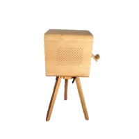 Neues Design Langlebiger Tragbarer Holz-Druckständer iPad DSLR Fotobox Sofortdruck-Ständer für Hochzeiten und Events