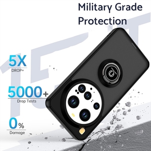 Étui de téléphone antichoc mat avec support magnétique pour <span class=keywords><strong>Xiaomi</strong></span> Mi 15 Ultra Note 14 <span class=keywords><strong>Pro</strong></span> Plus 14T <span class=keywords><strong>Pro</strong></span> Coque arrière - Product Image 2