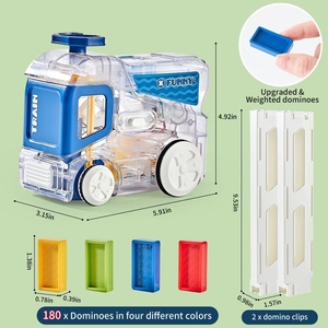 <span class=keywords><strong>Train</strong></span> <span class=keywords><strong>Domino</strong></span> <span class=keywords><strong>automatique</strong></span> avec blocs de construction de <span class=keywords><strong>Train</strong></span> jouet de voiture <span class=keywords><strong>Domino</strong></span> Sensory Mini <span class=keywords><strong>Domino</strong></span> 180 - Product Image 6