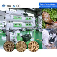 Máquina de Fabricación de Pienso en Pellets de Alta Capacidad (7-10 Toneladas) con Certificado CE para Pollos, Ganado y Animales de Granja, Utilizada en Granjas y Plantas de Alimentación