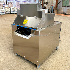 Máquina Cortadora de Huesos de Carne Congelada Eléctrica Automática Comercial de Acero Inoxidable de Buena Calidad para Patas de Cerdo, Piernas de Oveja, Pezuñas y Carne de Res - Product Image 2