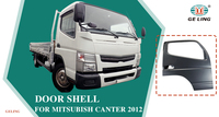Pièces de carrosserie de camion GELING avec trou pour bras de rétroviseur, coque de porte large pour Mitsubishi Canter Fuso 2012