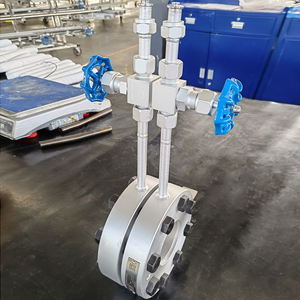 一体型オリフィスDn50空気アルコール流量計パルス1/2 "3/4インチアナログ水タービン流量計 - Product Image 1