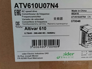 ATV610C22N4 3 เฟส 400V 220KW ระบบควบคุม V F ระดับ IP21 อุปกรณ์ควบคุมความถี่แปรผันสำหรับอุตสาหกรรม - Product Image 6