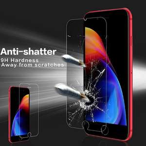 9H Härte Anti Schock Für iPhone 11 pro max 6 7 8 Gehärtetem Glas Screen Protector mit <span class=keywords><strong>2</strong></span>/3 packs einzelhandel Paket - Product Image 4