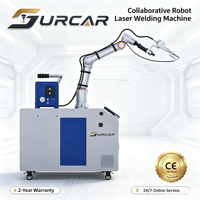 Robot collaboratif de soudage laser pour réservoir sous pression, machine de soudage laser Cobot, équipement d'automatisation Surcar