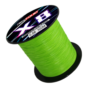 Ligne de pêche tressée multifilament PE personnalisée 100m 300m 500m 1000m Super forte 8 brins Anti morsure flux flottant lac rivière - Product Image 1