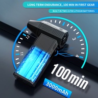 Jarvis Şarj Edilebilir Ev Tipi Cep Tipi El Üfleyici Fırçasız Motor 4 Hızlı 6000mAh USB Pil Güçlü Yüksek Hızlı Turbo Fan