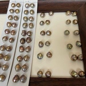 Perles d'eau douce en vrac de 2-3 mm, petites perles sans cœur, granulaires, non poreuses, perles de pain Mantou, perles naturelles en vrac incrustées, 2-3 mm - Product Image 1