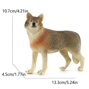 Modèles <span class=keywords><strong>de</strong></span> simulation d'animaux sauvages transfrontaliers en PVC : Élan, Loup brun, Ovipè<span class=keywords><strong>de</strong></span>, Tortue dorée, Albatros, Modèle <span class=keywords><strong>de</strong></span> maternité - Product Image 4
