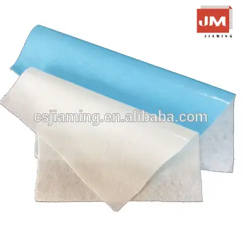 100% polyester white fabric nonwoven the surface of suture materials sticky back felt pads