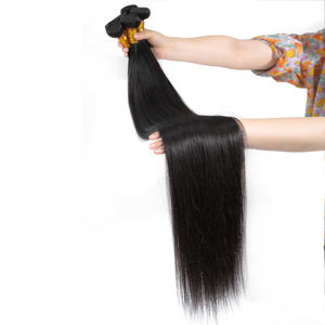 人头马头发天然延伸，批发未加工的原始印度头发，许昌中国1件巴西头发可接受 - Product Image 3