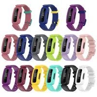 Pour Fitbit Inspire 3 Bracelet de montre en silicone transparent