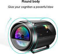 Boîtier d'ordinateur en alliage d'aluminium pleine tour M-ATX avec ventilateur RVB pour les joueurs, conception de flux d'air, panneaux en verre trempé, refroidisseur d'eau pour le jeu